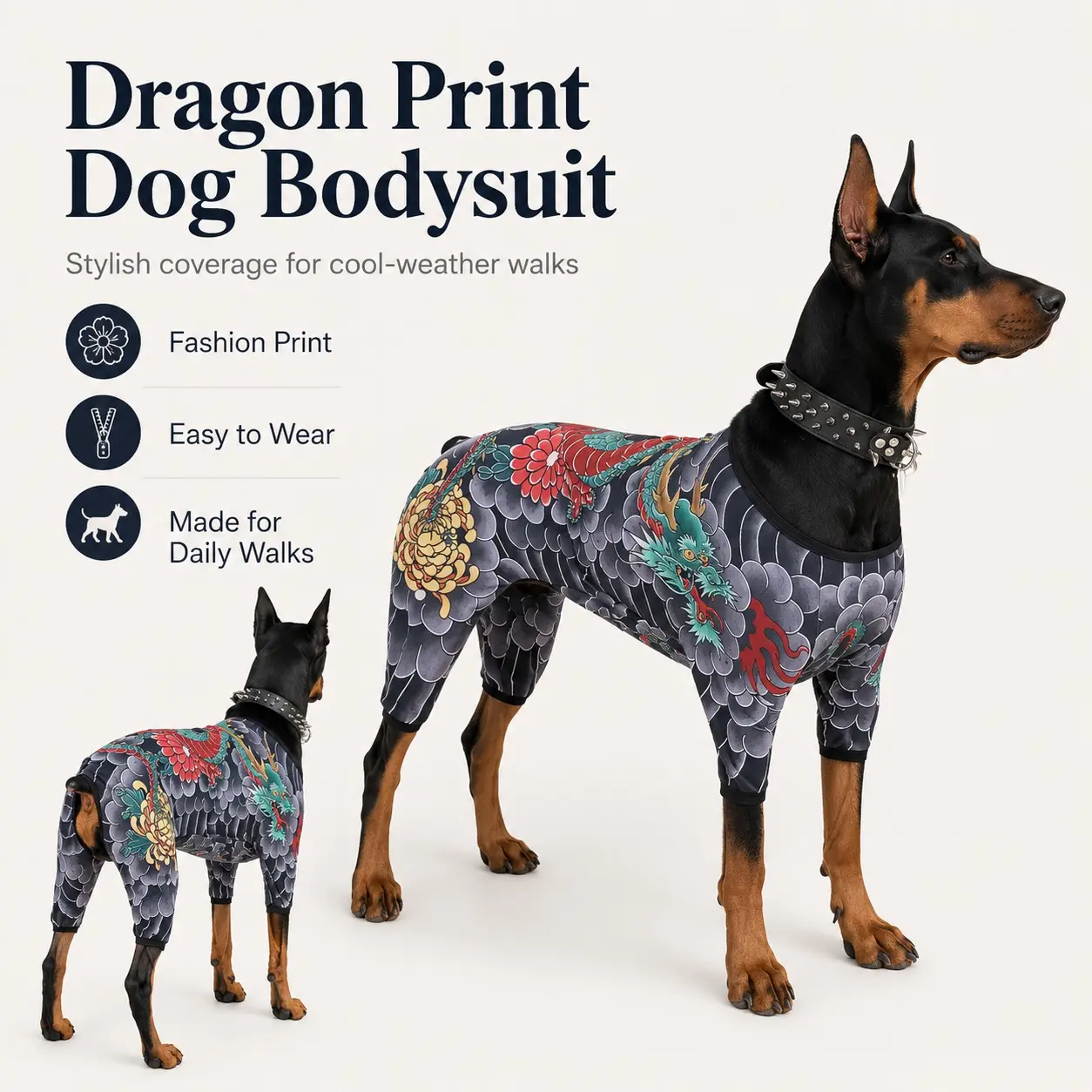 Pet Tattoo for Cats and Dogs, Funny and Stylish All-Season Warm Pet Clothing, Universal Design for Pets, Cozy and Trendy