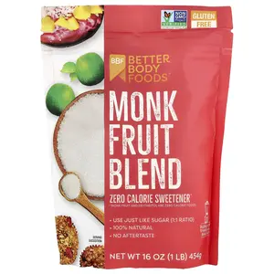 BetterBody Foods Monk Fruit Blend, 1 lb (454 g)