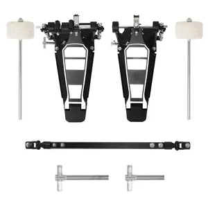 Drum Pedal, Double Stepping & Single Chain Drum Pedal, Drum Accessories for Drum Set, Music Accessories for Drum Player