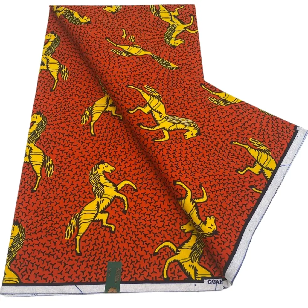Authentic African Print 100%Cotton 6yards