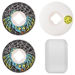 OJ Skateboard Wheels 56mm Eric Dressen Spider Elite Chubbies 101A White