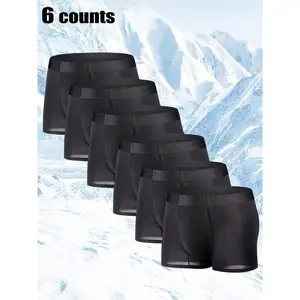 Men's Boxer Brief, Breathable Comfy Underwear for Daily Wear, Men's Underwear for All Seasons