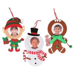 Christmas House Character Photo Frame Ornament, 1-ct