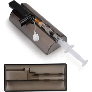 Tandem tslim X2 Pump Cartridge Filling Tool Accessories Precise Insulin Injection for Diabetics with Shaky Hands and Visual Impairment Black Safe Stable