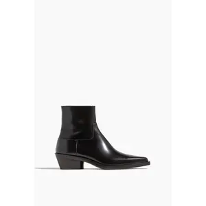 Bronco Ankle Boots in Black