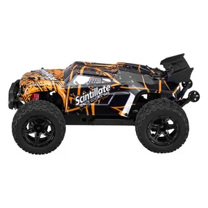 【FathersDayGift】VEVOR Remote Control Car, 1:10 Scale RC Car for Kids,  All Terrain 4WD Off-Road Truck with 45° Wheelie & Adjustable Speed, 50 km/h High-Speed Hobby RC Racing Car Toy, Ideal Gift for 8+ Year Kids, IPX4