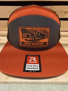 Road Warrior Flat Bill Trucker Hat – Richardson Snapback