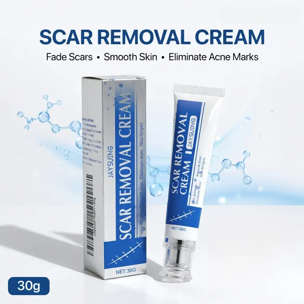 Professional Strong Scar Gel - Used forRemoving Postoperative Scars, Warts, Keloids,Burns, Cesarean Scars, Acne Scars, and OtherTypes of Scars Body care cream