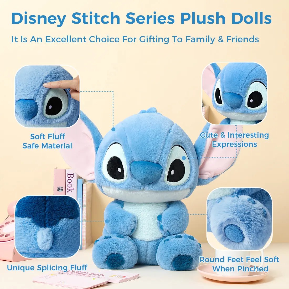 Stitch(17.7"+1pc)