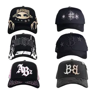 AZ BZ hats are exclusively for foreign trade and available for dropshipping. Curved brim baseball caps are European and American street fashion brands for both men and women
