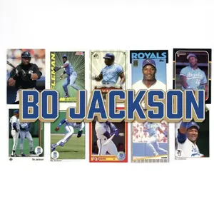 Bo Jackson Player Pack (25 Cards in Semi Rigid Cases!)