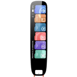 AI Multi-Language Word Scanning Translation Smart Reading Pen Supports 17 Languages Offline & Online Text & Photo Translations