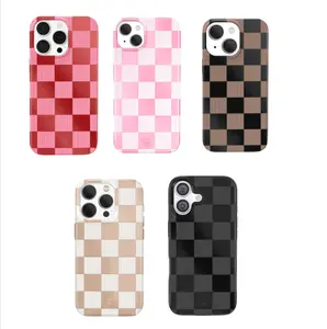 Velvet Caviar Mocha Vibe Checkered iPhone Case – Trendy  Phone Case Sold by velvetcaviar