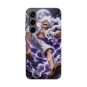 Sun God Nika Purple Lightning Case SAMSUNG GALAXY 21 S22 S23 S24 24 ULTRA PLUS Accessories Protection unisex