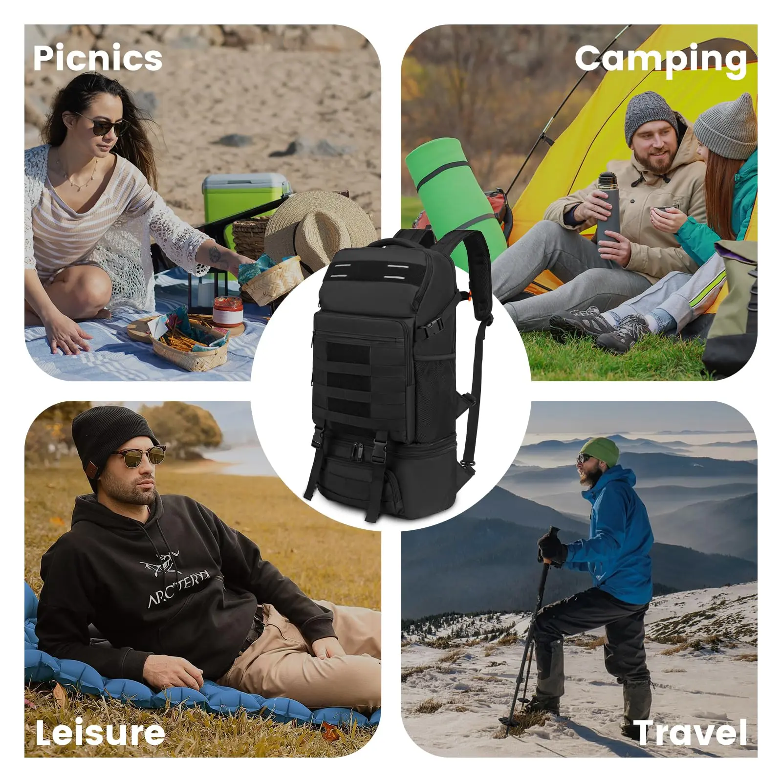 backpack with cooler and laptop sleeve Rolling Wheels heat transfer at Joes USA Carhartt Two-Compartment Cooler Backpack |