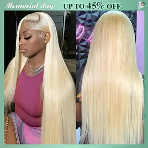 CheetahBeauty 250% Density 613 Blonde Lace Front Wig Straight 13x6 Lace Frontal Human Hair For Women Brazilian Virgin Hair 10A Grade Pre-Plucked Natural Hairline #Summervibes #weeklydeals #TikTokShopHolidayHaul