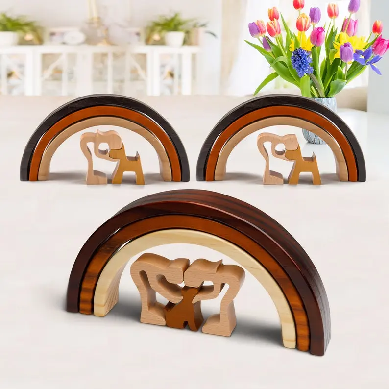 Capti Rainbow Bridge Dog Memorial Gifts – Pet Loss Sympathy Keepsake, Remembrance Gift for Dog Moms & Dads