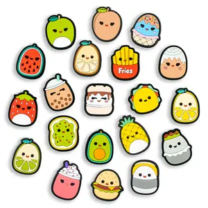 Cute Charms Squish Croc Charms Food Shoe Charms Croc Charm Shoe Charm Gift For Boys Kids Girls