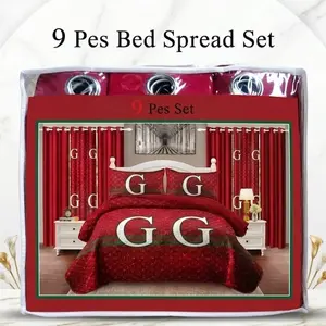 9  G pcs bedspread