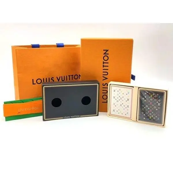 Pre-owned Louis Vuitton x Takashi Murakami Multicolor Monogram Playing Cards 11856760521/854537