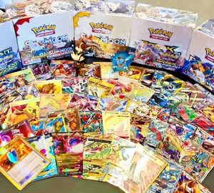 Pokemon Card Lot 100 OFFICIAL TCG Cards + Ultra Rare