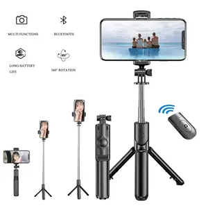 Tripod for Iphone,Phone Tripod & Selfie Stick with Remote for Cell Phone 4"-7",Portable Smartphone Tripod Stand,Lightweight Travel Tripod for Selfies Video Recording Vlog,Compatible for iPhone 15 14 13 12 Pro Xs Max X 8Plus, Samsung Smartphone and More