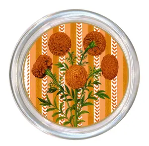 C6848-Marigold Club Orange Coaster