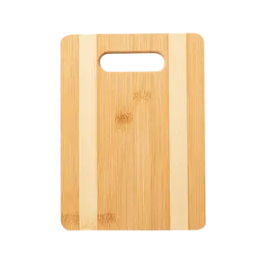 Bamboo Cutting Board with Handle Chopping Kitchen