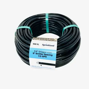 1/4" Dripline Emitter Tubing | 100 Ft Roll