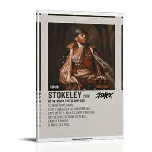STOKELEY-poster Posters Music Album Cover Posters Canvas Wall Art High-Resolution Vintage Band & Artist Prints for Room