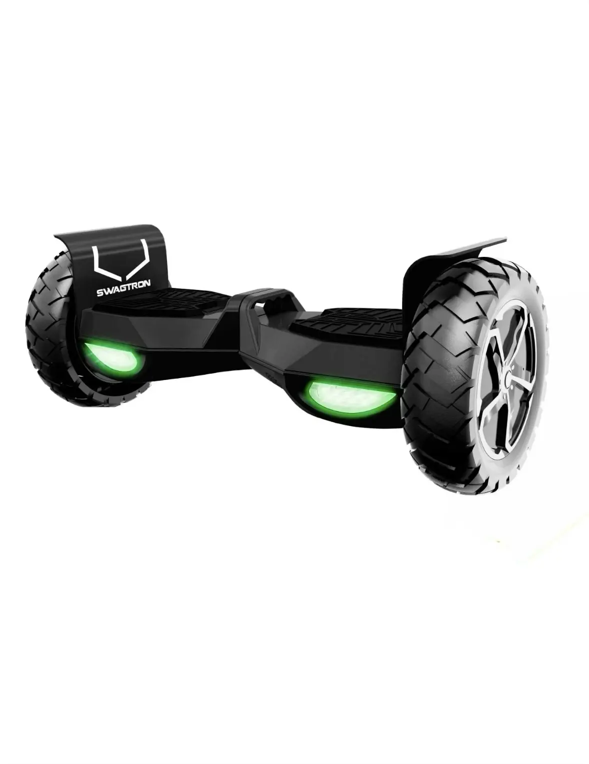 Swagtron T6 Off Road 10" Hoverboard Scooter 12 Mph 600W 420 lb Weight Limit UL