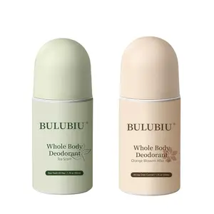 BULUBIU Underarm Antiperspirant, Talc Liquid, Antiperspirant, Removes Underarm Odor, Inhibits Sweating, Unisex, 50ml