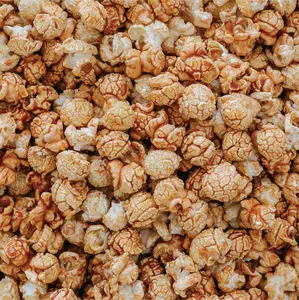 Miss Hannah's Gourmet Popcorn Caramel Corn - Crunchy Brown Sugar Molasses & Maple Flavor - Gluten Free Dairy Free Vegan Snacks