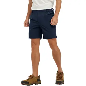 TBMPOY Men's 7“ Lightweight Flat Front Work Chino Shorts