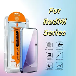 Redmi Note Series HD Screen Protector Film, Tempered Glass, 9h Hardness, No Bubbles, No Dust, 1 Piece, High Clarity Phone Protection