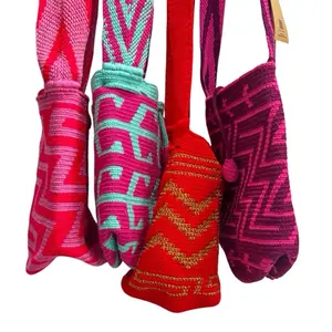 Wayuu Handmade Handbags - Colorful Geometric Patterns & Vibrant Colors for Unique Style