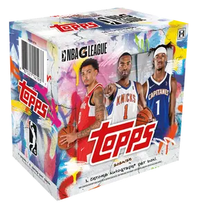 24-25 TOPPS NBA G-LEAGUE BASEKETBALL HOBBY BOX (1 AUTO PER BOX)