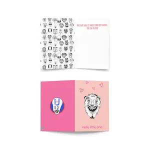 Baby Shower Uglyman Card