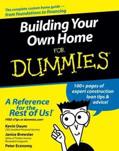 USED-Building Your Own Home for Dummies by Daum, Kevin (Paperback)