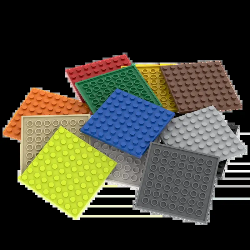 MOC Small Particle Plate Classic Building Blocks 8x8 Pieces Base Plate DIY Compatible 41539
