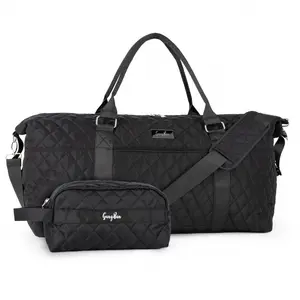 [Mother's Day Gifts]Multifunctional Women's Weekender Travel Bag, Wet Pocket Design, Lightweight Sports Tote, Carry On Luggage & Maternity Hospital Bag