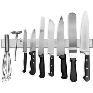 18 Inch Stainless Steel Magnetic Knife Bar - Use as Knife Holder, Knife Rack, Knife Strip, Kitchen Utensil Holder and Tool Holder Modern Innovations