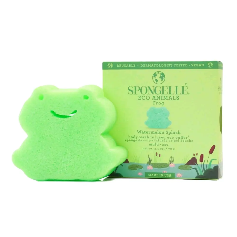 Eco Animal Sponges, 6 Count (Pack of 1) Round Shape Scrubber for Home Cleaning, Ideal Gift Option