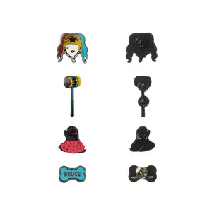 DC Comics Birds of Prey Harley Quinn Lapel Pin Set