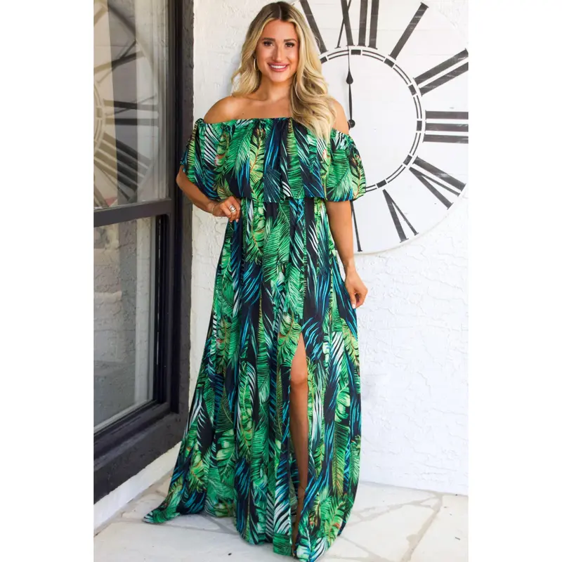 maxi dress button down Arya Button Down Maxi Dress Coral / XL