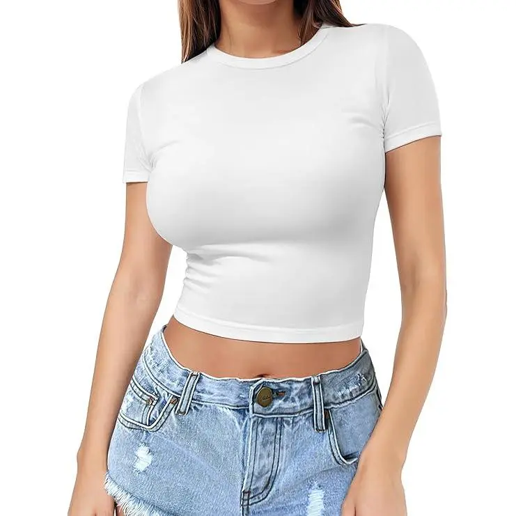 Chemisier Femme Décontracté - Manches Longues, Col Avec Boutons - Blanc En Polyester - Printemps/Été