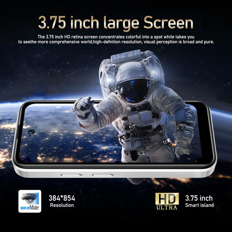 Fuffi Smartphone 3.75 Inch Screen, 2gb RAM 16GB Storage, Quad-Core Processor, Android Os, Dual Sim Card Slots, GPS Functionality