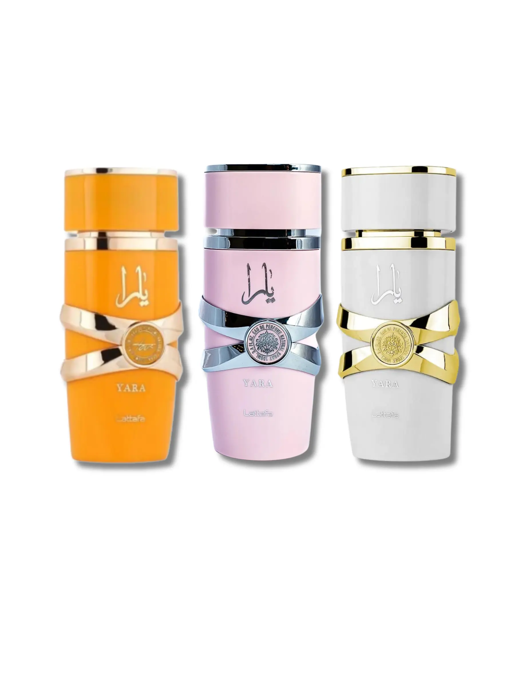 Lattafa Women's Fragrance 3-Piece EDP Spray Set - Yara, Moi & Tous Scents, 3.4fl.oz Each, Elegant Floral Musk, Fresh Elegant Scent, Single Item Purchase