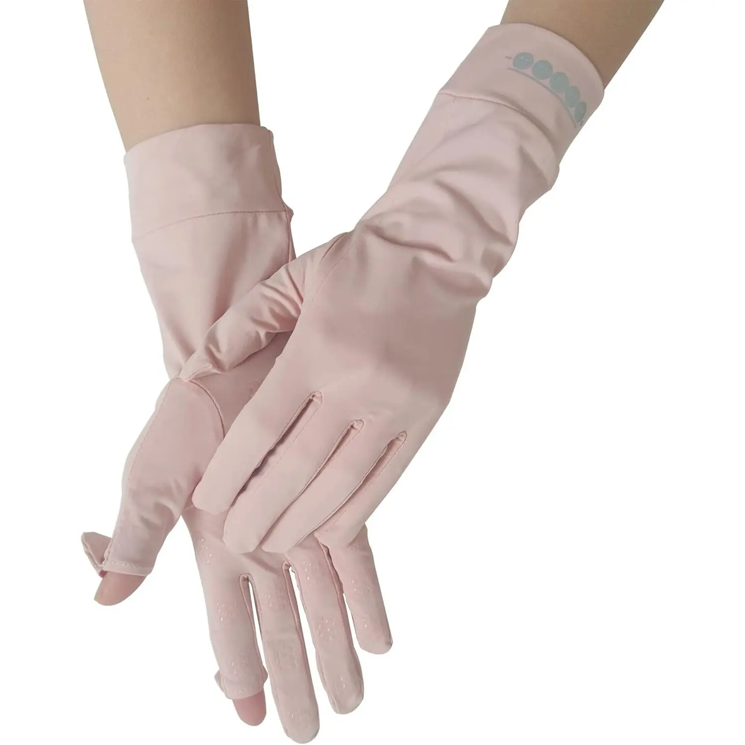Women's Durable Plain Driving Gloves, Synthetic Fabric with UPF 50+ UV Sun Protection, Fits Size S-M