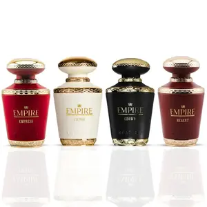 Empire Regent, Crown, Empress & Victor Eau de Parfum Sprays 100ml (3.4 oz) by Khadlaj (Collection)